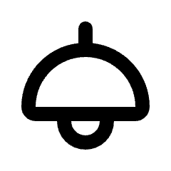 Light Icon from Rounded Line - Streamline Material Set