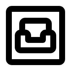 Living Icon from Rounded Line - Streamline Material Set