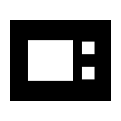 Microwave Gen Fill Icon from Sharp Fill - Streamline Material Set