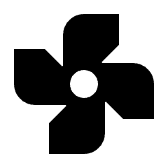 Mode Fan Fill Icon from Sharp Fill - Material Pro Set