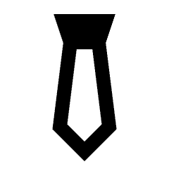 Necktie Icon from Sharp Line - Material Pro Set