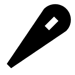 Needle Fill Icon from Sharp Fill - Streamline Material Set