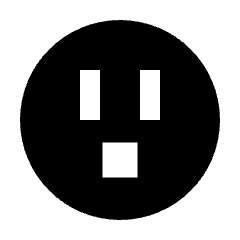 Outlet Fill Icon from Sharp Fill - Streamline Material Set