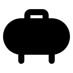Propane Fill Icon from Rounded Fill - Streamline Material Set