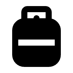 Propane Tank Fill Icon from Rounded Fill - Streamline Material Set