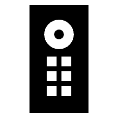 Remote Gen Fill Icon from Sharp Fill - Streamline Material Set