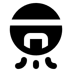 Robot Vacuum Fill Icon from Rounded Fill - Streamline Material Set