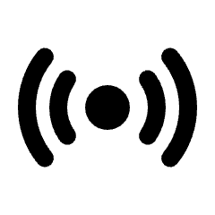 Sensors Fill Icon from Rounded Fill - Streamline Material Set