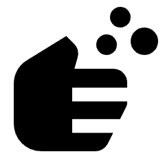 Soap Fill Icon from Outlined Fill - Streamline Material Set