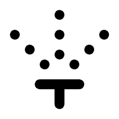 Sprinkler Icon from Rounded Line - Material Pro Set