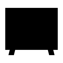 Tv Gen Fill Icon from Sharp Fill - Streamline Material Set