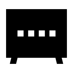 Tv With Assistant Fill Icon from Sharp Fill - Streamline Material Set