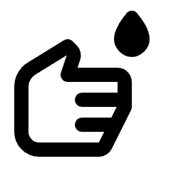 Wash Icon from Rounded Line - Material Pro Set