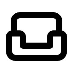 Weekend Icon from Rounded Line - Material Pro Set