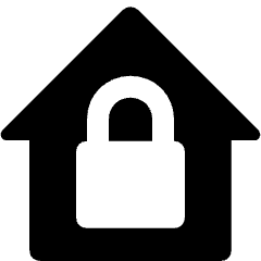 Real Estate Lock Icon from Nova Solid Set