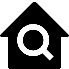 Real Estate Search Icon from Nova Solid Set