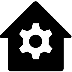 Real Estate Setting Icon from Nova Solid Set