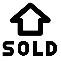 Real Estate Sold Icon from Nova Line Set