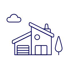 House 1 Illustration from UX Line Set