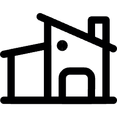 House Modern Icon from Ultimate Regular Set