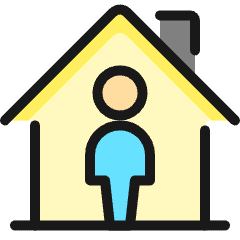 House User Icon from Ultimate Colors Set