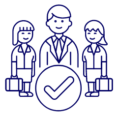 Coworkers 2 Illustration from UX Line Set
