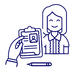 Interview 2 Illustration from UX Line Set