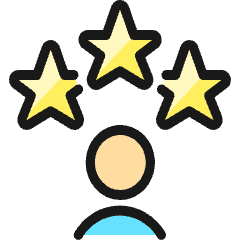Human Resources Employee Icon from Ultimate Colors Set