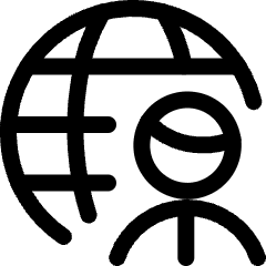 Human Resources Network Icon from Ultimate Regular Set