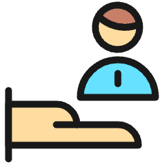 Human Resources Offer Man 1 Icon from Ultimate Colors Set