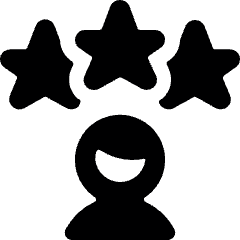 Human Resources Rating Man Icon from Ultimate Bold Set