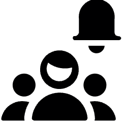 Share Holder Notification 2 Icon from Ultimate Bold Set