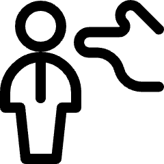 Worker Lay Off Fired User Finger 2 Icon from Ultimate Regular Set