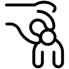 Worker Lay Off Fired User Pick Drop Icon from Ultimate Light Set