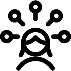 Workflow Manager Female 2 Icon from Ultimate Regular Set