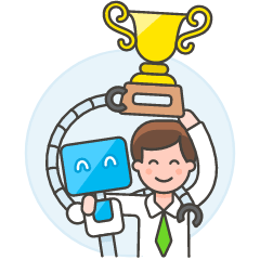 Human Ai Collaboration 1 1 Illustration from UX Colors Set
