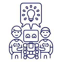 Human Ai Collaboration 2 1 Illustration from UX Line Set