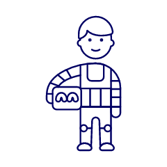 Robotic Human 1 Illustration from UX Line Set