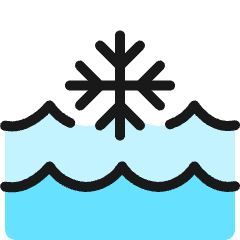 Ice Water Icon from Ultimate Colors Set