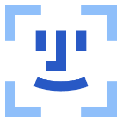 Face Scan 1 Icon from Sharp Flat Set