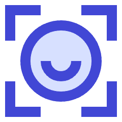 Face Scan 2 Icon from Sharp Duo Set