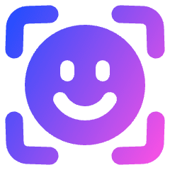 Face Scan 2 Icon from Plump Gradient Set