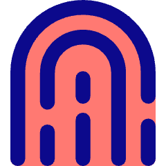 Fingerprint 1 Icon from Core Pop Set