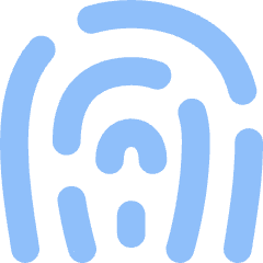 Fingerprint 1 Icon from Flex Flat Set