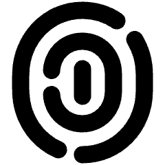 Fingerprint 2 Icon from Plump Solid Set