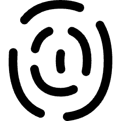 Fingerprint 2 Icon from Flex Line Set