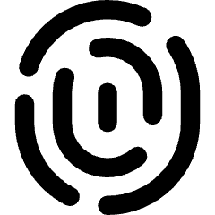 Fingerprint 2 Icon from Core Remix Set