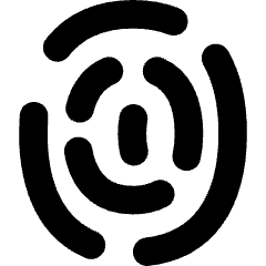 Fingerprint 2 Icon from Flex Solid Set
