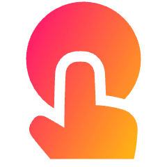 Fingerprint Scan 1 Icon from Plump Gradient Set