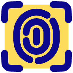 Fingerprint Scan 2 Icon from Plump Pop Set